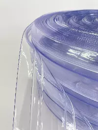 ПВХ завеса морозостойкая рифленая 2x200
